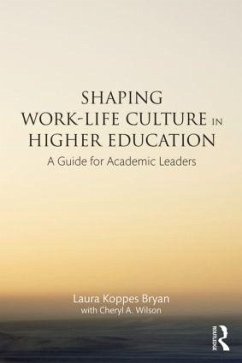 Shaping Work-Life Culture in Higher Education - Koppes Bryan, Laura; Wilson, Cheryl A