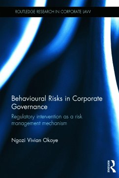 Behavioural Risks in Corporate Governance - Okoye, Ngozi Vivian