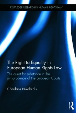 The Right to Equality in European Human Rights Law - Nikolaidis, Charilaos