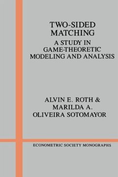 Two-Sided Matching (eBook, PDF) - Roth, Alvin E.