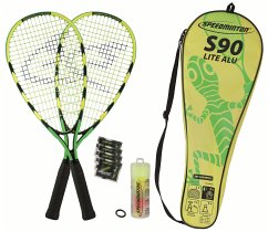 Speedminton® Set S90, grün-gelb