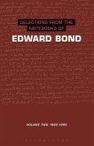 Selections from the Notebooks Of Edward Bond (eBook, PDF)