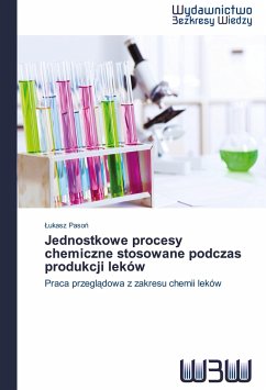 Jednostkowe procesy chemiczne stosowane podczas produkcji leków