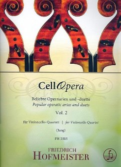 Cover CellOpera, für Violoncello-Quartett