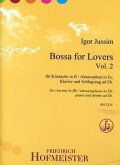 Bossa for Lovers, für Klarinette in B (Altsaxophon in E), Klavier + Schlagzeug, ad lib.