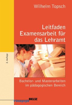 Leitfaden Examensarbeit für das Lehramt (eBook, PDF) - Topsch, Wilhelm