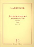 Etudes simples vol.3 (nos.11-15) . pour guitare