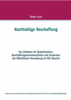 Nachhaltige Beschaffung - Laux, Dieter