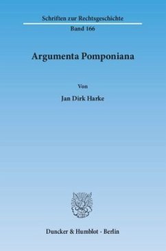 Argumenta Pomponiana - Harke, Jan Dirk