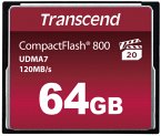 Transcend Compact Flash 64GB 800x