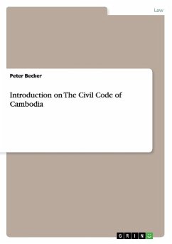 Introduction on The Civil Code of Cambodia - Becker, Peter