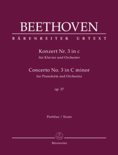 Konzert Nr. 3 in c für Klavier und Orchester op. 37, Partitur - Beethoven, Ludwig van