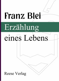 Cover Erzählung eines Lebens (eBook, ePUB)