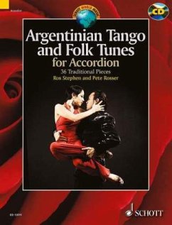 Cover Argentinian Tango and Folk Tunes for Accordion, m. Audio-CD