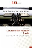 La lutte contre l'évasion fiscale