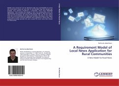 A Requirement Model of Local News Application for Rural Communities - Msie'Deen, Ra'Fat Al-