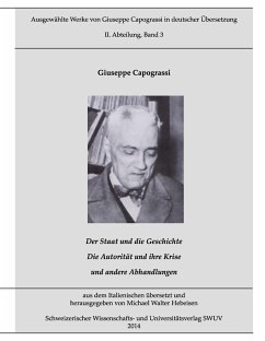 Ausgewählte Werke in deutscher Übersetzung, Bd. 3 - Capograssi, Giuseppe
