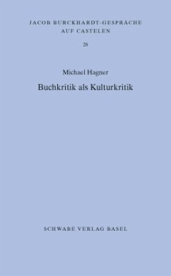 Buchkritik als Kulturkritik - Hagner, Michael