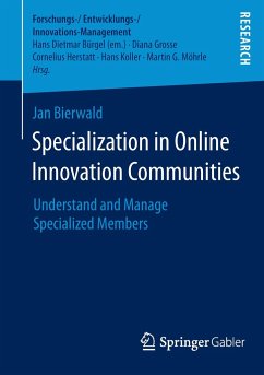 Specialization in Online Innovation Communities - Bierwald, Jan