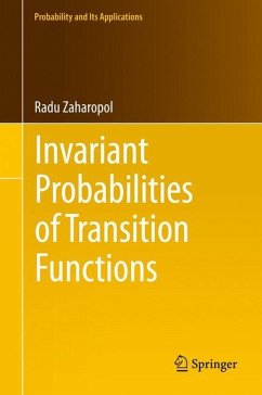 Invariant Probabilities of Transition Functions - Zaharopol, Radu