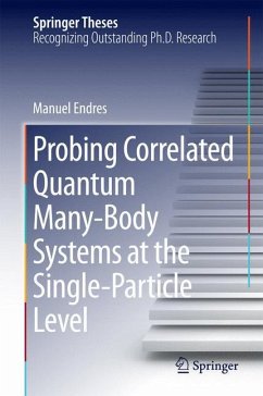 Probing Correlated Quantum Many-Body Systems at the Single-Particle Level - Endres, Manuel