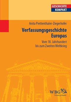 Verfassungsgeschichte Europas (eBook, ePUB) - Ziegerhofer, Anita