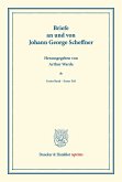 Briefe an und von Johann George Scheffner.