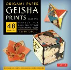 Origami Paper - Geisha Prints - Small 6 3/4 - 48 Sheets