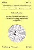 Gedanken Und Materialien Zur Frühgeschichte Der Mathematik in Ägypten