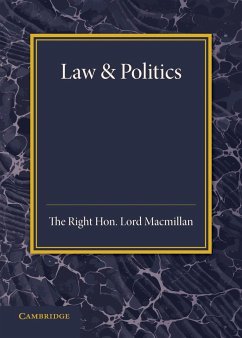 Law and Politics - Macmillan, Lord