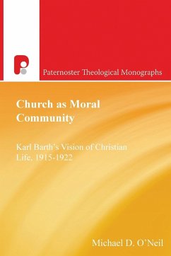 Church as Moral Community - O'Neil, Michael D.