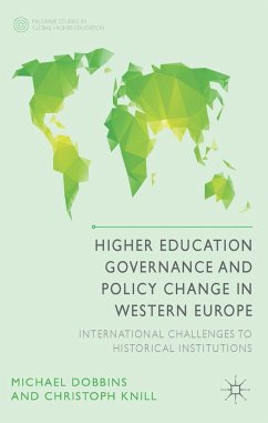 Higher Education Governance and Policy Change in Western Europe - Dobbins, M.;Knill, C.