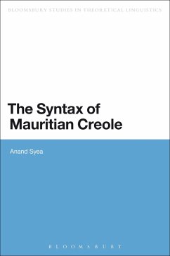 Cover The Syntax of Mauritian Creole