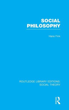 Cover Social Philosophy