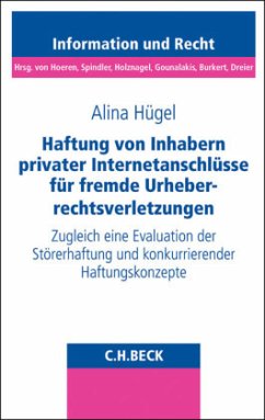 Haftung von Inhabern privater Internetanschlüsse für fremde Urheberrechtsverletzungen - Hügel, Alina