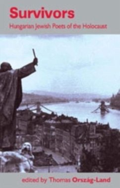 Cover Survivors: Hungarian Jewish Poets of the Holocaust