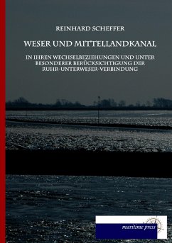 Cover Weser und Mittellandkanal in ihren Wechselbeziehungen
