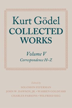 Kurt Gödel: Collected Works: Volume V (eBook, PDF) - Gödel, Kurt