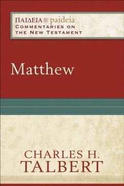 Cover Matthew (Paideia: Commentaries on the New Testament) (eBook, ePUB)