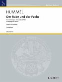 Der Rabe und der Fuchs, gemischter Chor (SATB) a cappella, Chorpartitur Der Rabe und der Fuchs, gemischter Chor (SATB) a cappella, Chorpartitur