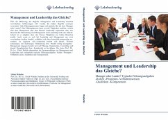 Management und Leadership das Gleiche? - Wehrlin, Ulrich