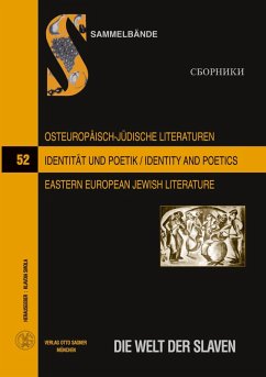 Cover Osteuropäisch-jüdische Literaturen im 20. und 21. Jahrhundert: Identität und Poetik