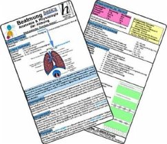 Beatmung basics - Anatomie & Physiologie der Atmung - Medizinische Taschen-Karte - Schott, David