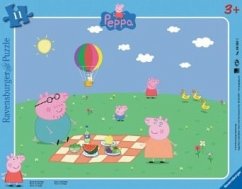 Ravensburger 06064 - Picknick mit Peppa, Puzzle, 12 Teile