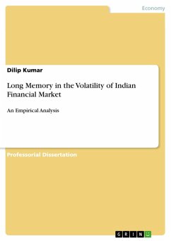 Long Memory in the Volatility of Indian Financial Market (eBook, PDF)