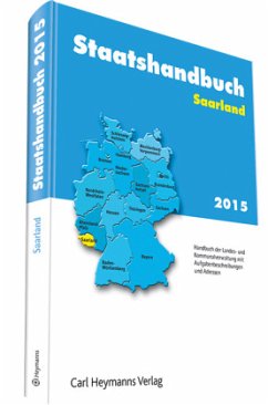 Cover Staatshandbuch Saarland 2015