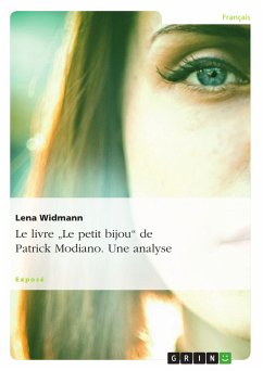 Le livre "Le petit bijou" de Patrick Modiano. Une analyse (eBook, PDF)