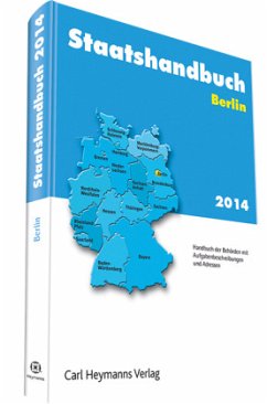 Cover Staatshandbuch Berlin 2014, m. CD-ROM