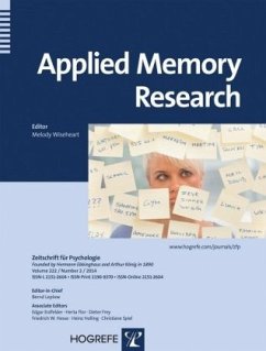 Cover Applied Memory Research