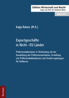 Exportgeschäfte in Nicht - EU Länder - Ruben, Katja